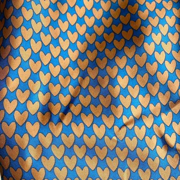 Anni Carlsson Heart Print Silk Dress - Picture 3 of 8
